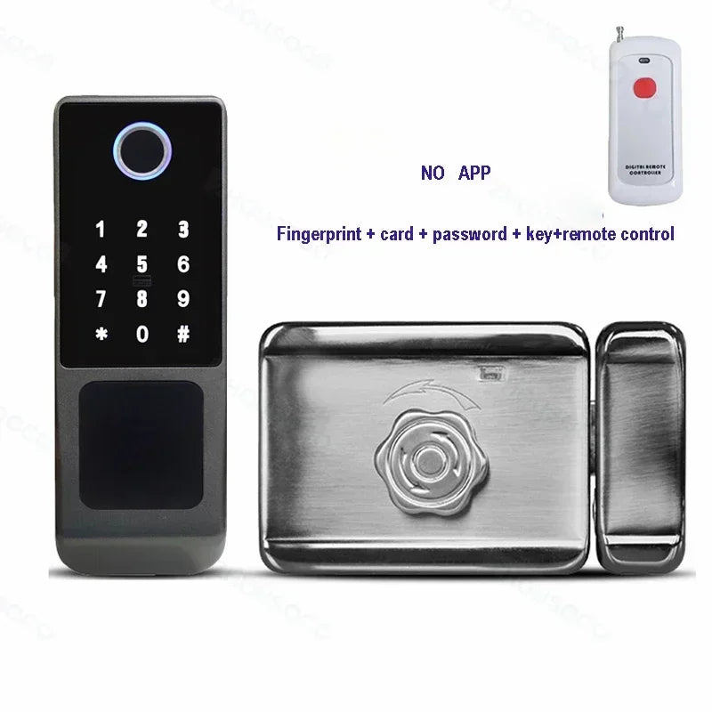 Fingerprint Lock Waterproof Wifi Remote Control Bluetooth TTLock App