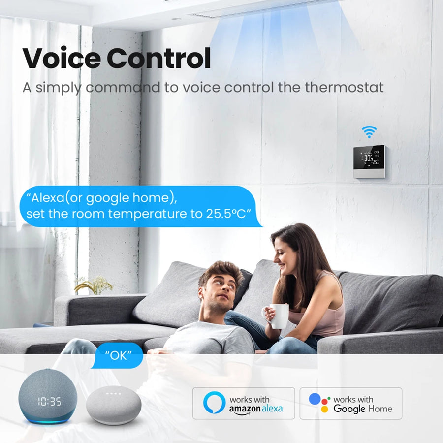 WiFi Smart Central Air Conditioner Thermostat 2 4 Pipe