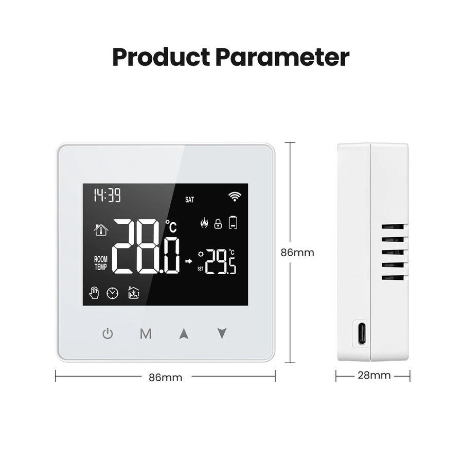 Thermostat Water Gas Boiler Temperature Controller For Alexa Google Alice