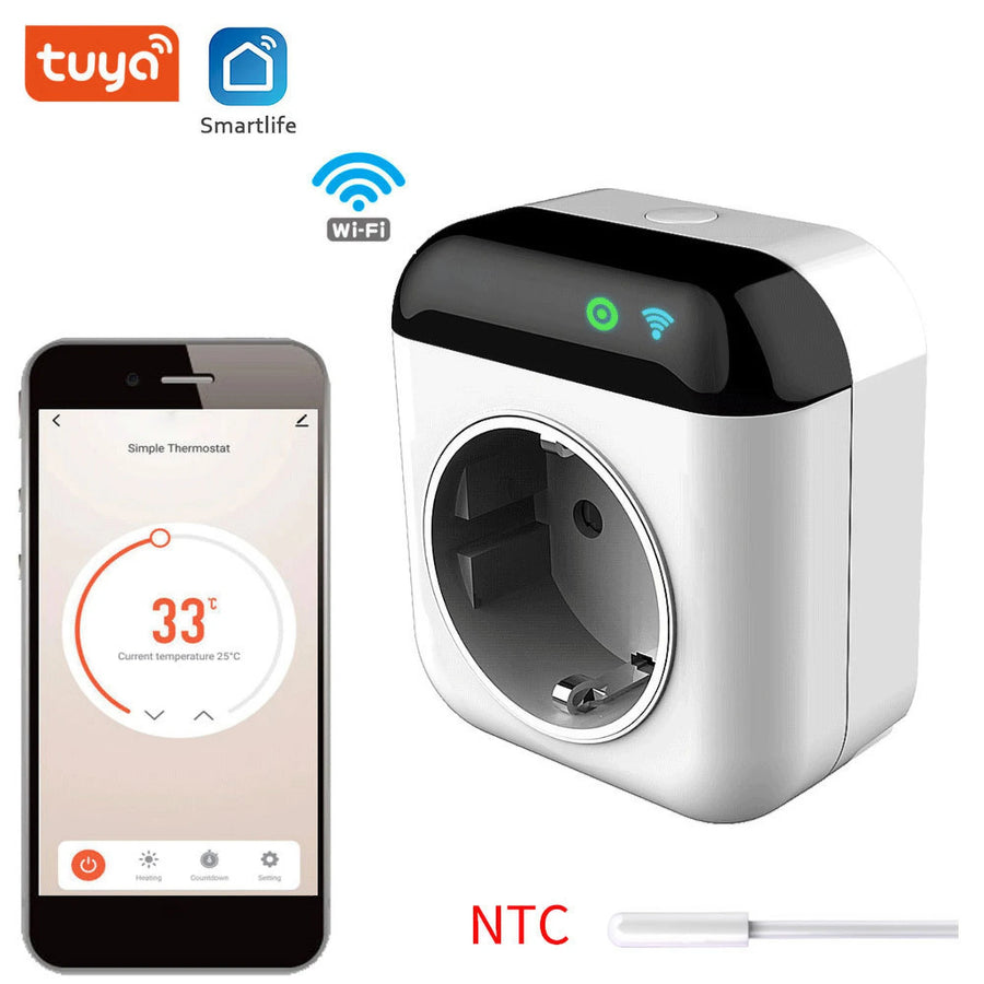 Mini Wifi Temperature Control Socket APP Voice Control