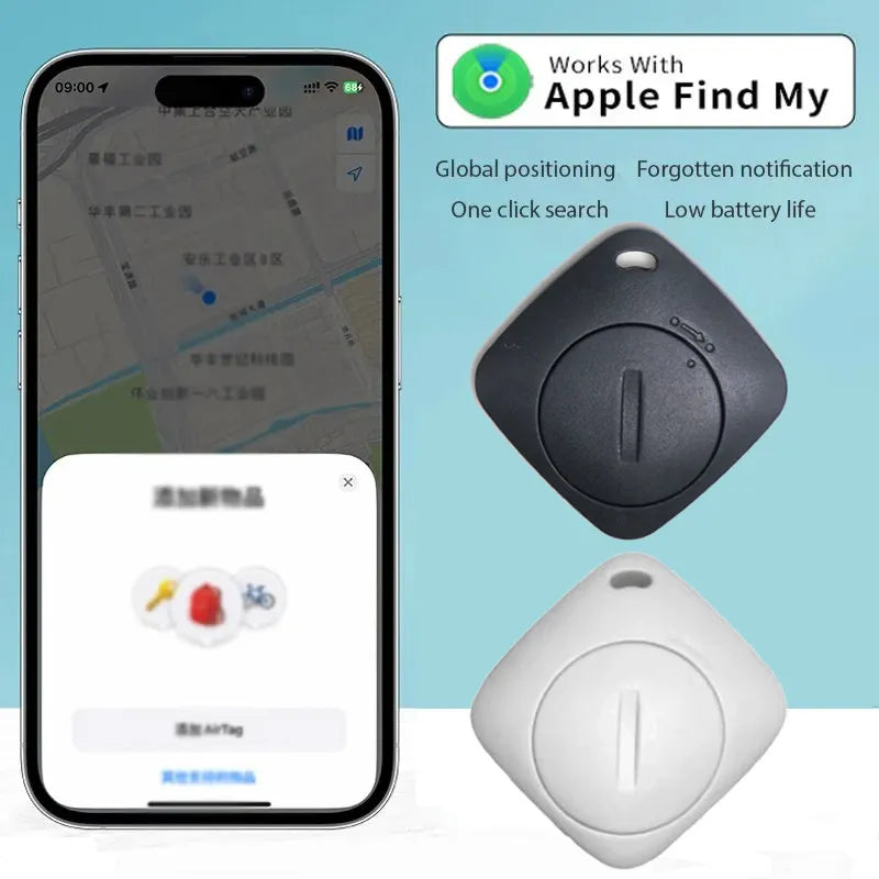 GPS Tracker Bluetooth Works with Find My APP