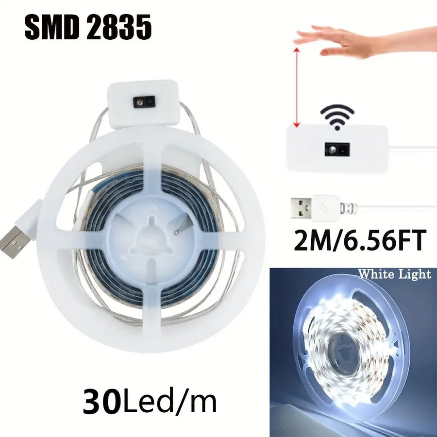 USB LED Lights Strip DC 5V Smart Dimmer Gesture Sensor