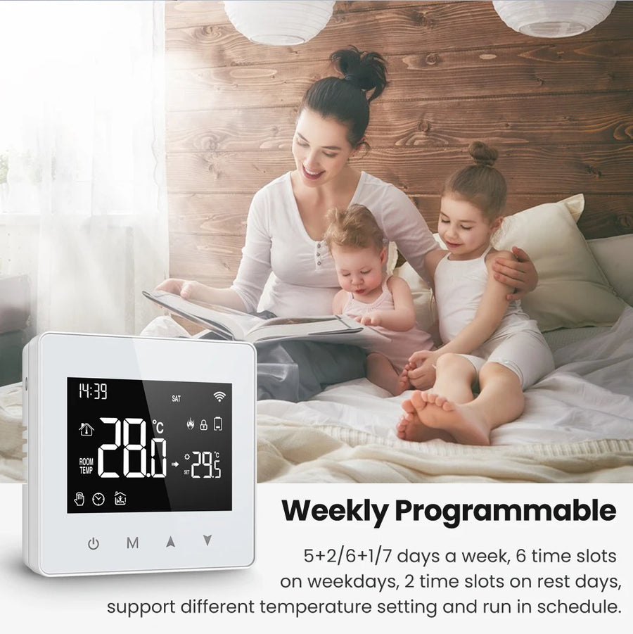 Thermostat Water Gas Boiler Temperature Controller For Alexa Google Alice