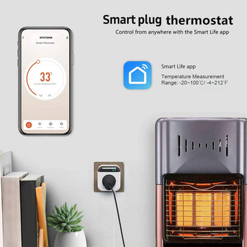 Mini Wifi Temperature Control Socket APP Voice Control