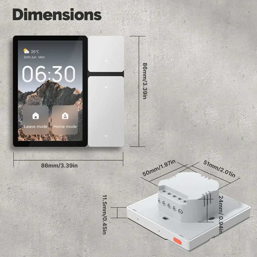 Smart Home Control Panel 3.5