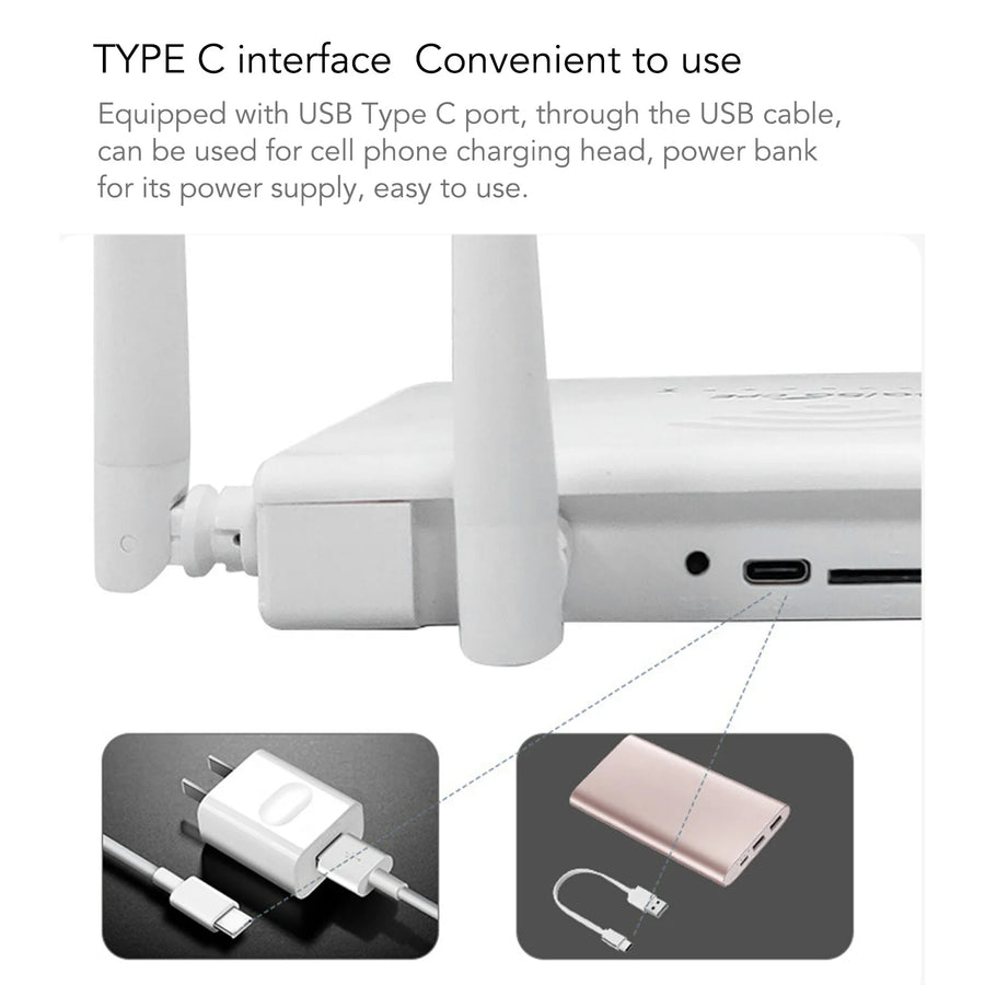 4G LTE Modem Router 300Mbps Mobile WiFi Hotspot Support Firewall 100-240V