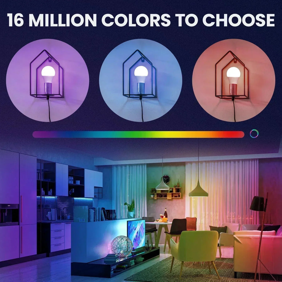 Bluetooth/WIFI/Zigbee, Dimmable Light LED lamp 2700-6500k
