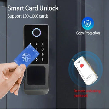 Fingerprint Lock Waterproof Wifi Remote Control Bluetooth TTLock App
