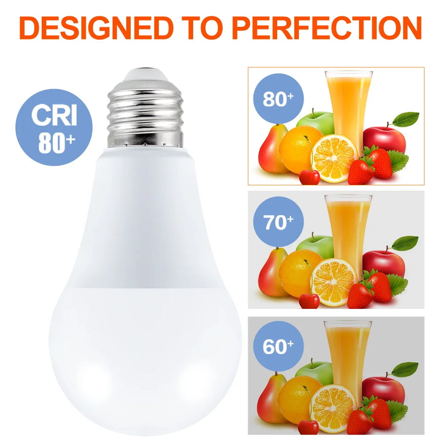 LED RGB Lamp Spotlight Bulb AC220-240V Smart RGBW