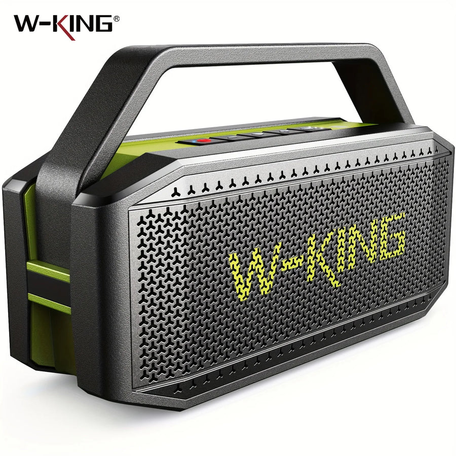 (100W Peak) 60W Portable Loud Bluetooth Speakers with Subwoofer