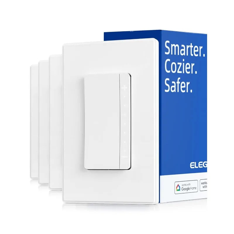 Smart Dimmer Light Switch DPR30, 2.4GHz Wi-Fi Dimmer