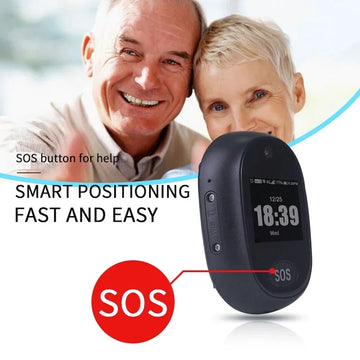 4G Smart SOS Tracker Pendant, GPS Tracking Waterproof