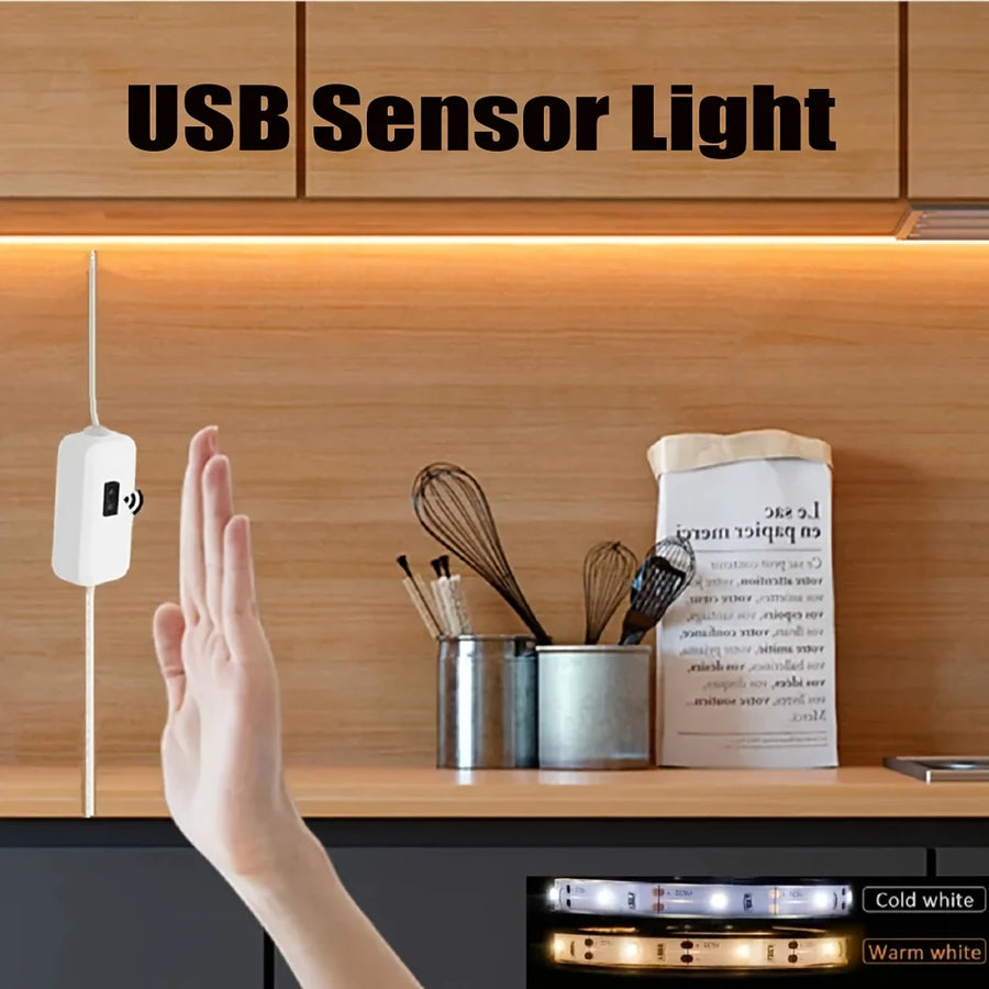 USB LED Lights Strip DC 5V Smart Dimmer Gesture Sensor