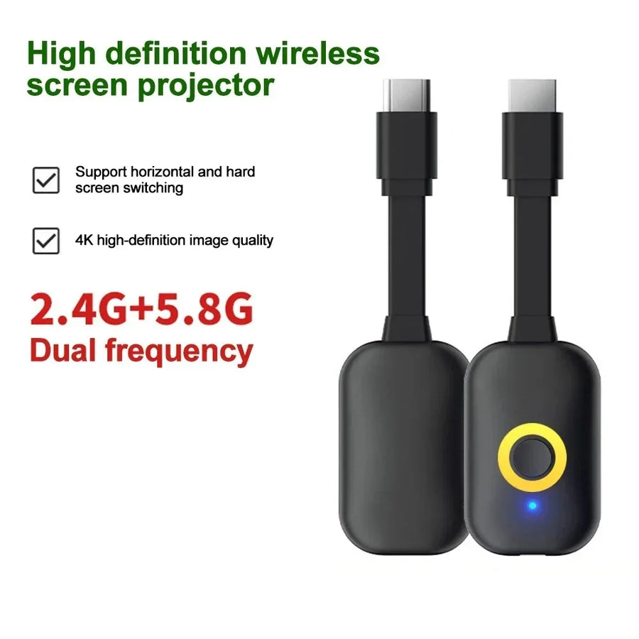 4K HDMI Mirascreen 2.4G/5G Dual Band TV Dongle