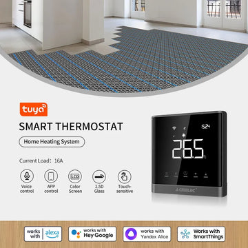 16A Electric Underfloor Heating Smart Thermostat